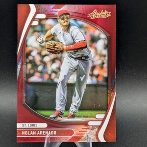 2022 Panini Absolute Red Spectrum #d /99 Nolan Arenado #40 Rockies Cardinals